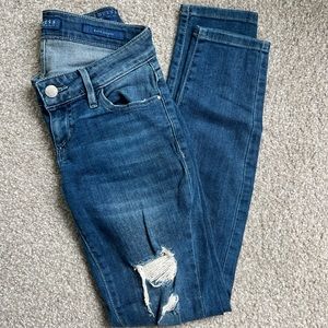 Guess Kate Skinny Distressed Jeans Medium Wash 23
